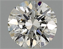 Natural Diamond 0.70 Carats, Round with Very Good Cut, K Color, SI1 Clarity and Certified by GIA