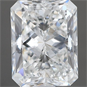 Natural Diamond 1.01 Carats, Radiant with  Cut, F Color, VS2 Clarity and Certified by GIA