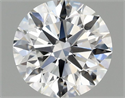 Lab Grown Diamond 0.98 Carats, Round with Excellent Cut, E Color, VVS1 Clarity and Certified by IGI