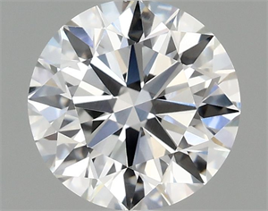 Picture of Lab Grown Diamond 0.98 Carats, Round with Excellent Cut, E Color, VVS1 Clarity and Certified by IGI