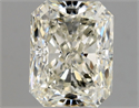 Natural Diamond 1.00 Carats, Radiant with  Cut, K Color, SI2 Clarity and Certified by GIA