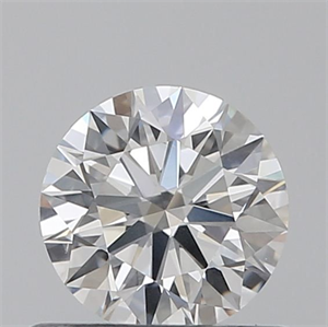 Foto Diamante Natural 0.50 quilates, Redondo , Color F, claridad SI1 y certificado GIA de