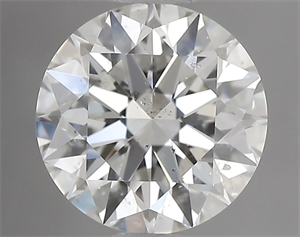 Picture of Natural Diamond 1.11 Carats, Round with Excellent Cut, J Color, SI2 Clarity and Certified by GIA