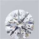 Lab Grown Diamond 2.02 Carats, Round with Ideal Cut, D Color, IF Clarity and Certified by IGI