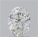 Diamante Natural 1.10 quilates, Ovalado , Color H, claridad VVS1 y certificado GIA