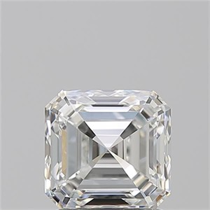 Picture of Natural Diamond 1.50 Carats, Asscher with  Cut, H Color, VVS2 Clarity and Certified by GIA