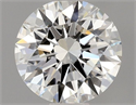 Diamante Natural 0.54 quilates, Redondo , Color I, claridad IF y certificado GIA