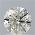 Diamante Natural 1.00 quilates, Redondo , Color L, claridad SI2 y certificado GIA