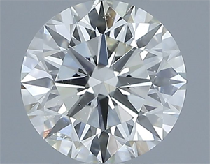 Foto Diamante Natural 0.70 quilates, Redondo , Color K, claridad SI1 y certificado IGI de