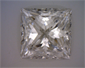 Diamante Natural 1.76 quilates, Princesa , Color E, claridad SI1 y certificado GIA