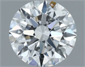 Natural Diamond 0.70 Carats, Round with Excellent Cut, E Color, VVS1 Clarity and Certified by GIA