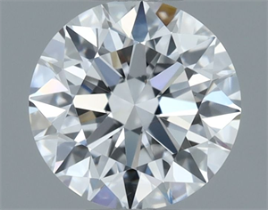 Picture of Natural Diamond 0.70 Carats, Round with Excellent Cut, E Color, VVS1 Clarity and Certified by GIA