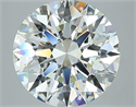 Natural Diamond 3.07 Carats, Round with Excellent Cut, I Color, VS1 Clarity and Certified by GIA