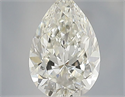 Diamante Natural 0.40 quilates, De pera , Color H, claridad VVS2 y certificado IGI