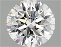 Del inventario de diamantes de laboratorio, 1.50 quilates, Redondo , Color F, claridad VVS2 y certificado IGI