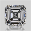 Diamante Natural 1.50 quilates, Asscher , Color E, claridad VVS2 y certificado GIA