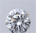 Diamante Natural 0.41 quilates, Redondo , Color E, claridad IF y certificado GIA
