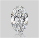 Diamante Natural 0.45 quilates, Ovalado , Color D, claridad SI2 y certificado GIA