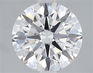 Picture of Lab Grown Diamond 2.36 Carats, Round with Excellent Cut, D Color, VS1 Clarity and Certified by GIA