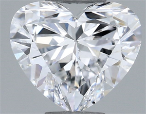 Picture of Natural Diamond 0.50 Carats, Heart with  Cut, E Color, VS2 Clarity and Certified by GIA