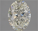 Natural Diamond 1.70 Carats, Oval with  Cut, I Color, VS2 Clarity and Certified by IGI