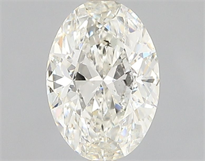 Picture of Natural Diamond 1.01 Carats, Oval with  Cut, J Color, SI1 Clarity and Certified by GIA