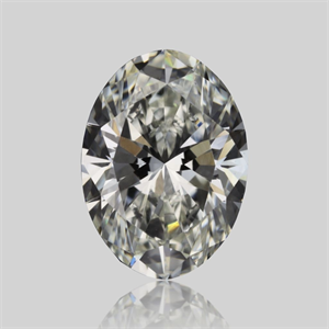 Picture of Natural Diamond 0.60 Carats, Oval with  Cut, I Color, VS1 Clarity and Certified by GIA