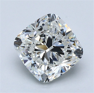 Picture of Natural Diamond 3.01 Carats, Cushion with  Cut, H Color, VS1 Clarity and Certified by GIA