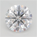 Lab Grown Diamond 3.06 Carats, Round with Excellent Cut, D Color, VVS1 Clarity and Certified by GIA