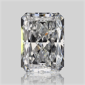 Natural Diamond 1.01 Carats, Radiant with  Cut, E Color, VVS2 Clarity and Certified by GIA