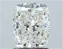 Natural Diamond 1.50 Carats, Cushion with  Cut, I Color, SI1 Clarity and Certified by GIA