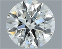 Diamante Natural 0.55 quilates, Redondo , Color K, claridad SI2 y certificado GIA