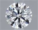 Natural Diamond 0.50 Carats, Round with Very Good Cut, G Color, VVS2 Clarity and Certified by GIA