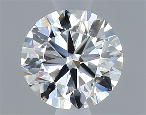 Picture of Natural Diamond 0.50 Carats, Round with Very Good Cut, G Color, VVS2 Clarity and Certified by GIA