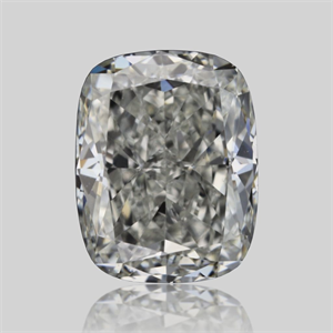 Picture of Natural Diamond 0.50 Carats, Cushion with  Cut, I Color, VS2 Clarity and Certified by GIA