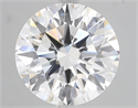 Lab Grown Diamond 5.09 Carats, Round with Ideal Cut, D Color, VVS2 Clarity and Certified by IGI