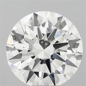 Picture of Lab Grown Diamond 6.01 Carats, Round with Excellent Cut, F Color, VS1 Clarity and Certified by IGI