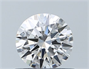 Natural Diamond 0.50 Carats, Round with Excellent Cut, G Color, IF Clarity and Certified by GIA