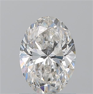 Picture of Natural Diamond 1.01 Carats, Oval with  Cut, H Color, VS2 Clarity and Certified by GIA