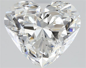 Picture of Natural Diamond 2.01 Carats, Heart with  Cut, E Color, VVS2 Clarity and Certified by GIA