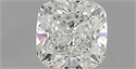 Natural Diamond 0.70 Carats, Cushion with  Cut, F Color, VVS1 Clarity and Certified by IGI
