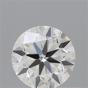 Picture of Natural Diamond 0.40 Carats, Round with Very Good Cut, H Color, VS1 Clarity and Certified by IGI