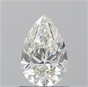 Natural Diamond 1.01 Carats, Pear with  Cut, J Color, SI1 Clarity and Certified by GIA