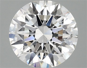 Picture of Lab Grown Diamond 2.54 Carats, Round with Ideal Cut, D Color, VS1 Clarity and Certified by IGI