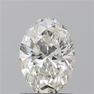 Picture of Natural Diamond 1.01 Carats, Oval with  Cut, J Color, VVS2 Clarity and Certified by GIA