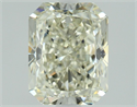 Natural Diamond 1.54 Carats, Radiant with  Cut, M Color, VS2 Clarity and Certified by GIA