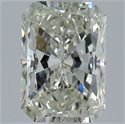 Natural Diamond 1.51 Carats, Radiant with  Cut, K Color, SI2 Clarity and Certified by GIA