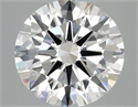 Del inventario de diamantes de laboratorio, 3.09 quilates, Redondo , Color D, claridad VS2 y certificado IGI