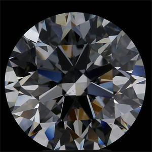 Picture of Natural Diamond 4.01 Carats, Round with Excellent Cut, E Color, VS2 Clarity and Certified by GIA