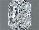 Natural Diamond 0.70 Carats, Radiant with  Cut, G Color, VS1 Clarity and Certified by GIA